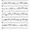 Michael Schmolke | J.S. Bach: Invention 9, BWV 780 | 2-3 Guitars |  Ebook + Audio | SPASS BEISAITE Musikverlag | Seite 6 stark verkleinert