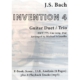 Michael Schmolke | J.S. Bach: Invention 4, BWV 775 | 2-3 Guitars |  Ebook + Audio | SPASS BEISAITE Musikverlag | Ebook-Cover