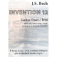 Michael Schmolke | J.S. Bach: Invention 12, BWV 783 | 2-3 Guitars |  Ebook + Audio | SPASS BEISAITE Musikverlag | Ebook-Cover